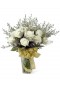 White Roses in a Vase 